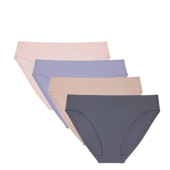 NEW Halston Smoothwear Bikini Underwear | Grey - Picture 2 of 4